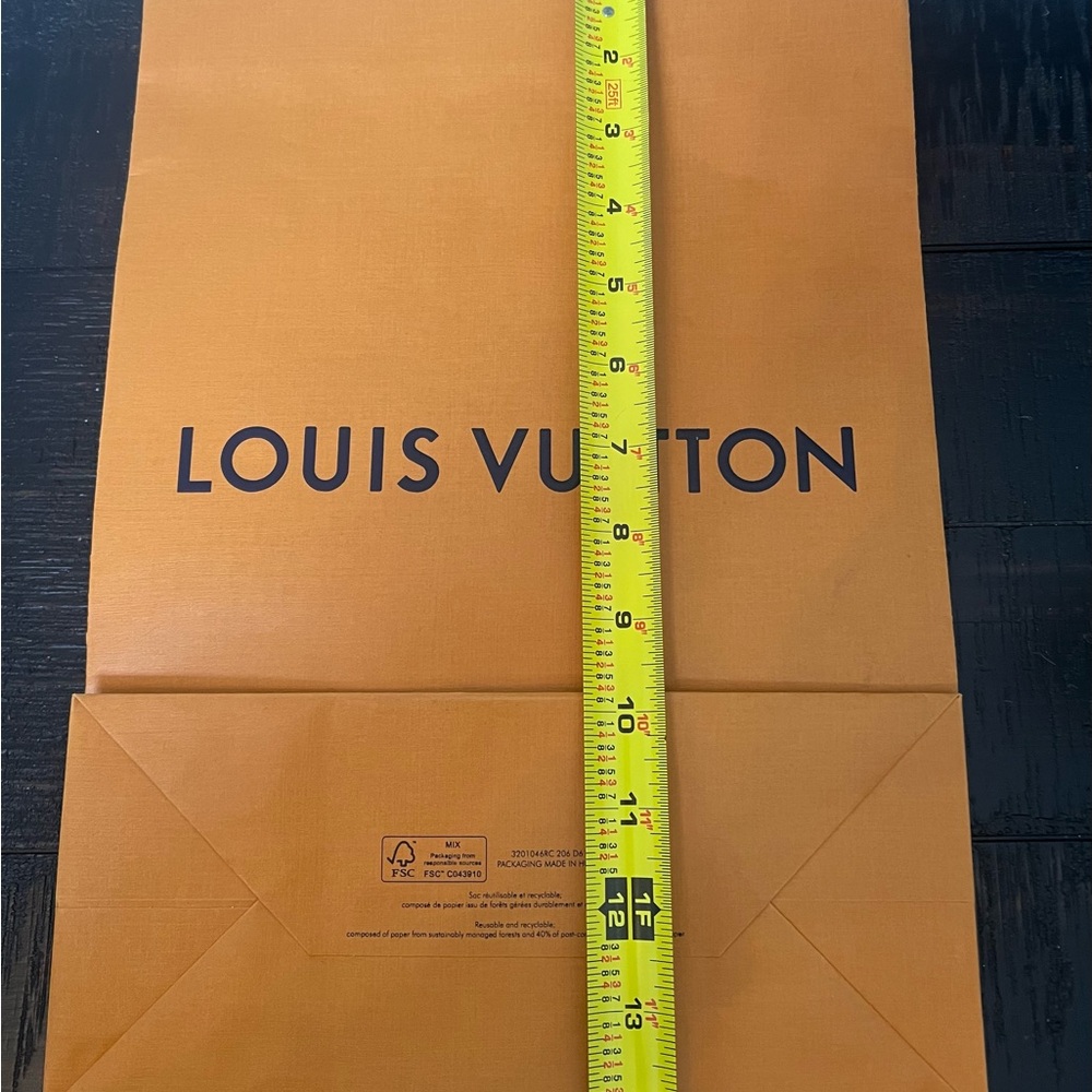 Louis Vuitton 10” x 14” shopping bag. Good condition.  From Paris. - Picture 5 of 7